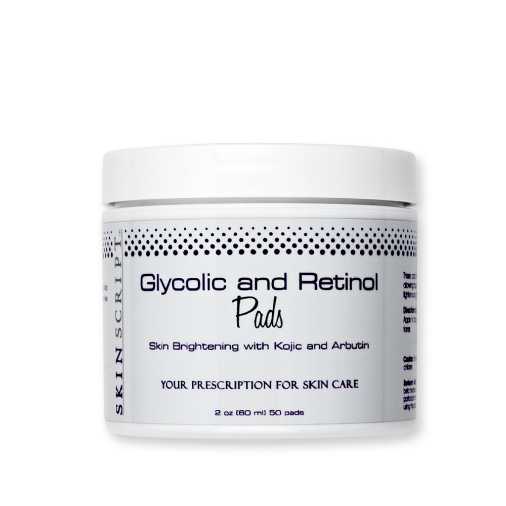 Skin Script Glycolic and Retinol Pads